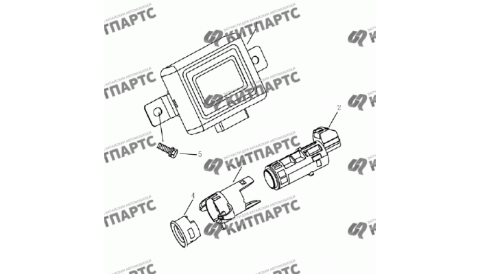 Датчик парковки Geely Emgrand (EC7)